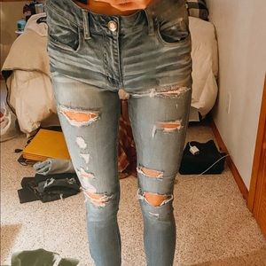High Rise American Eagle Jeans